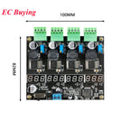 LM2596 Multi-channel Switching Power Supply Module 4-channel Digital Display DC-DC Adjustable Step-down Buck Output Power Board