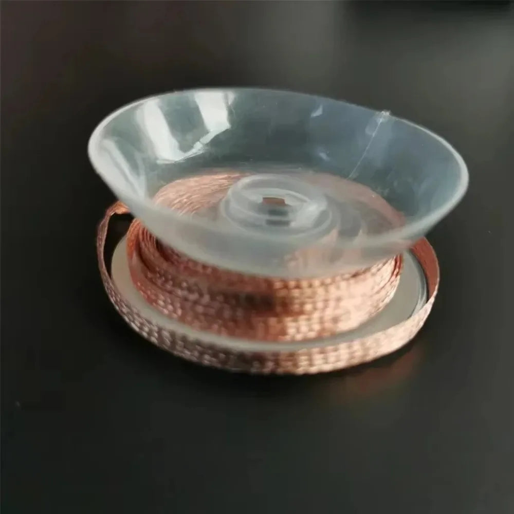 Desoldering Braid Tape Copper Solder Wire Soldering Wick Tin Solder Removal Braid Welding Wire Repair Tool 1.5/2/2.5/3/3.5/4mm
