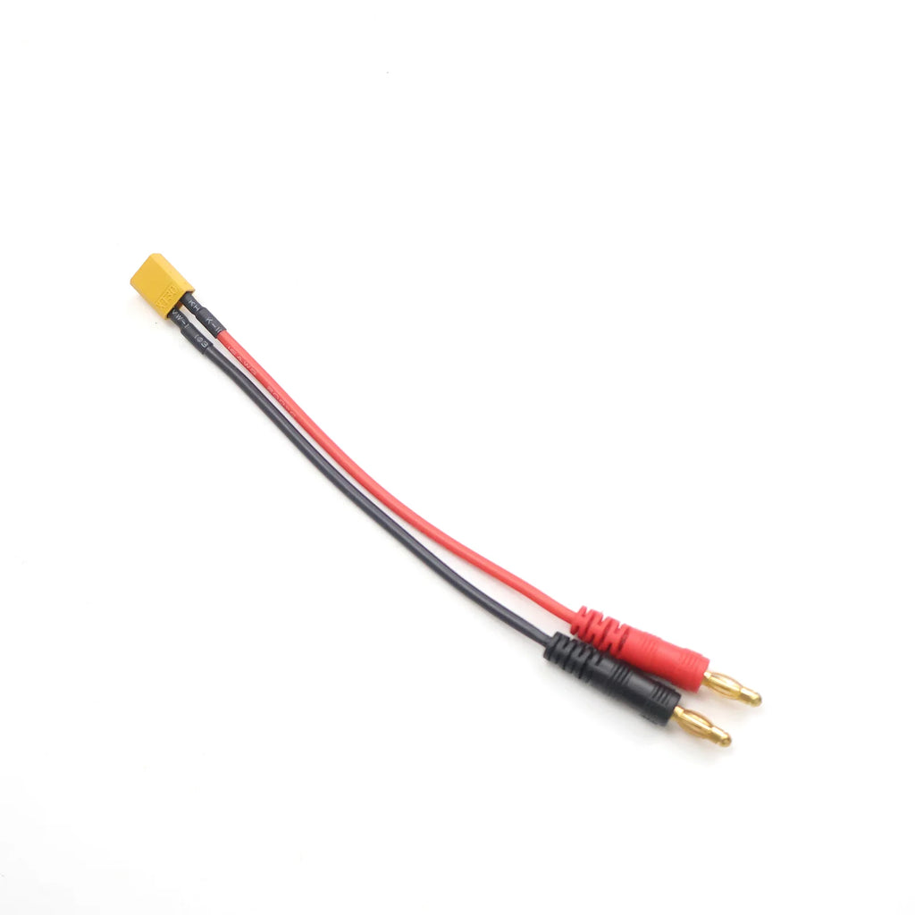 XT30 XT60 XT90 JST EC5 Futaba Traxxas Plug to 4.0mm Banana Charge Cable 15cm Silicone Wire for RC Lipo Battery