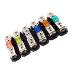 Plug-In Amplifier Fuse Holder 30-150A Car Power Cord Audio Modified Fuse Holder
