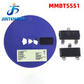 3000PCS 2N5401 2L SOT23 2N5551 G1 SOT-23 MMBT5401 MMBT5551 SOT23 PNP NPN 160V 150V 600mA 0.6A SMD Transistors