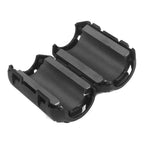 50/22pcs Clip-on Ferrite Ring Core Bead Choke RFI EMI Noise Suppressor Cable Clips for USB Audio Video & Power Cord