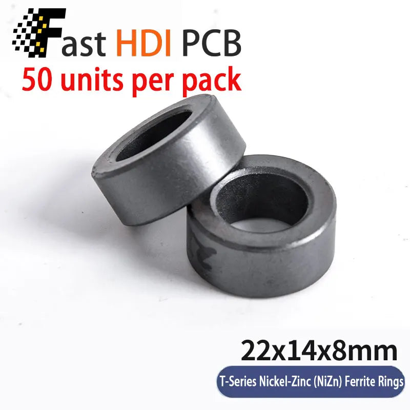 Anti-Interference Ferrite Toroid Core Ni-Zn - High Frequency Common Mode Inductor Ring for Electronic Equipment