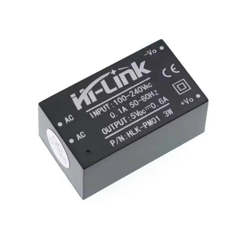 HLK-PM01 HLK-PM03 HLK-PM12 AC-DC 220V to 5V/3.3V/12V Mini Power Supply Module Intelligent Household Switch HLK-5M05 5M03 5M12