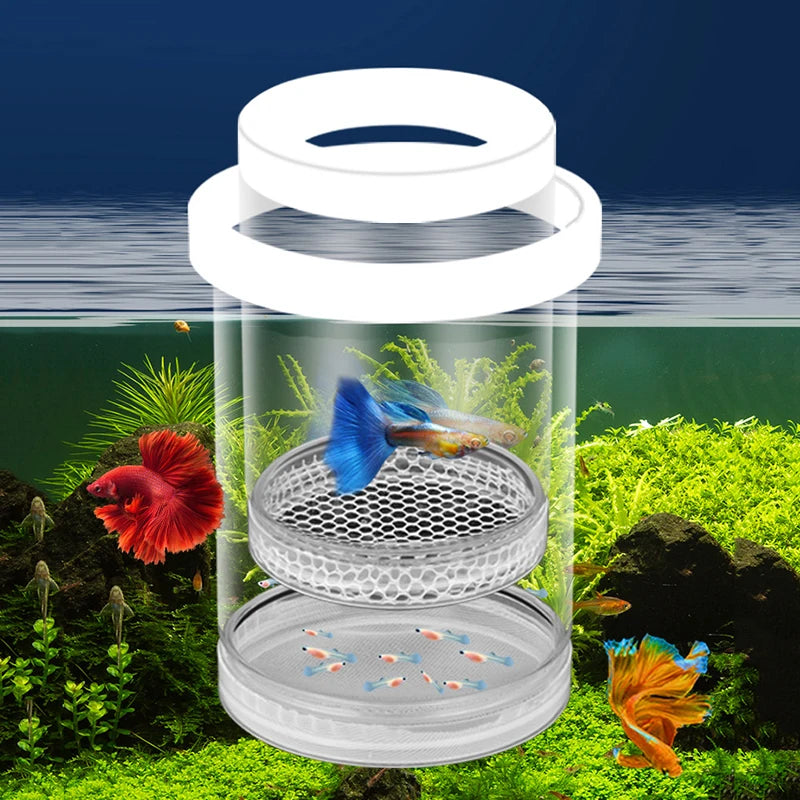 Hot Sale Floating Fish Breeding Isolation Box Aquarium Fish Tank Hatching Incubator Hatching Incubator Feeder Aquarium Hatchery