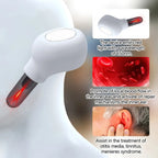 650nm Laser Ear Therapy Device | Tinnitus Relief Earplug for Otitis Media, Rhinitis & Sinusitis Care