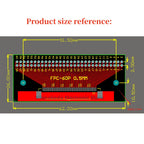 1/2/5PCS FPC FFC Flexible Cable Adapter Board 0.5mm Pitch Connector SMT to 2.0mm 40P 50P 60P