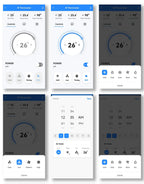 Thermometer Hygrometer With Tuya Temperature Humidity Sensor and AC Remote Backlight Support Work With Yandex Alexa SmartLife