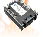 LCTC Three Phase Solid State Relay Forward and Reverse Control Relay DC Motor Stater 10A 25A 40A 60A 80A 10-30VDC 40-480VAC DA