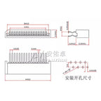 10pcs FPC FFC 1mm 1.0mm 4 5 6 7 8 9 10 11 12 13 14 15 16 17 18 20 22 24 25 26 28 30 Pin Straight Cable Connector for Electronics