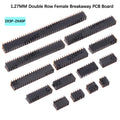 SMT 2x40 1.27mm 1.27 Double Row Female Breakaway PCB Board Pin Header socket Connector Pinheader 2*5 2*10