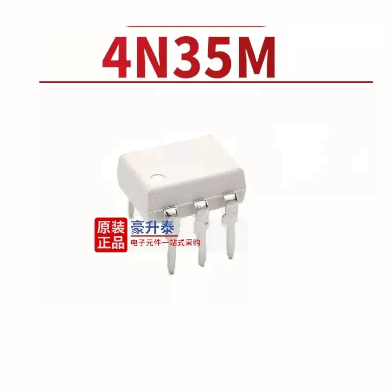 50-200pcs For 4N35 DIP-6 SMD-6 5kV 1-Ch DC Input Phototransistor Output Optocoupler IC
