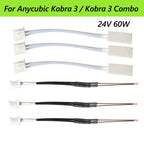 Ceramic Heater Thermistor For Anycubic Kobra 3 Hotend Upgrade Kobra 3 Print Head 24V 60W Heating Tube Kobra 3 Combo Accessories