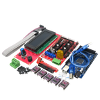 Mega 2560 R3 CH340 +1pcs RAMPS 1.4 Controller +5pcs A4988 DRV8825 Stepper Driver Module+1pcs 2004 controller for 3D Printer kit