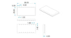 G-NiceRF | 2PCS LoRa1278F30 1W High Power 433MHz/470 MHz SX1278 6-8 KM Long Distance RF Wireless LoRa Module SPI Interface