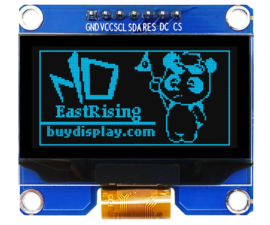 Serial SPI/I2C 1.54" inch White/Yellow/Blue Color OLED Display 128x64 Compatible With Arduino/Raspberry Pi
