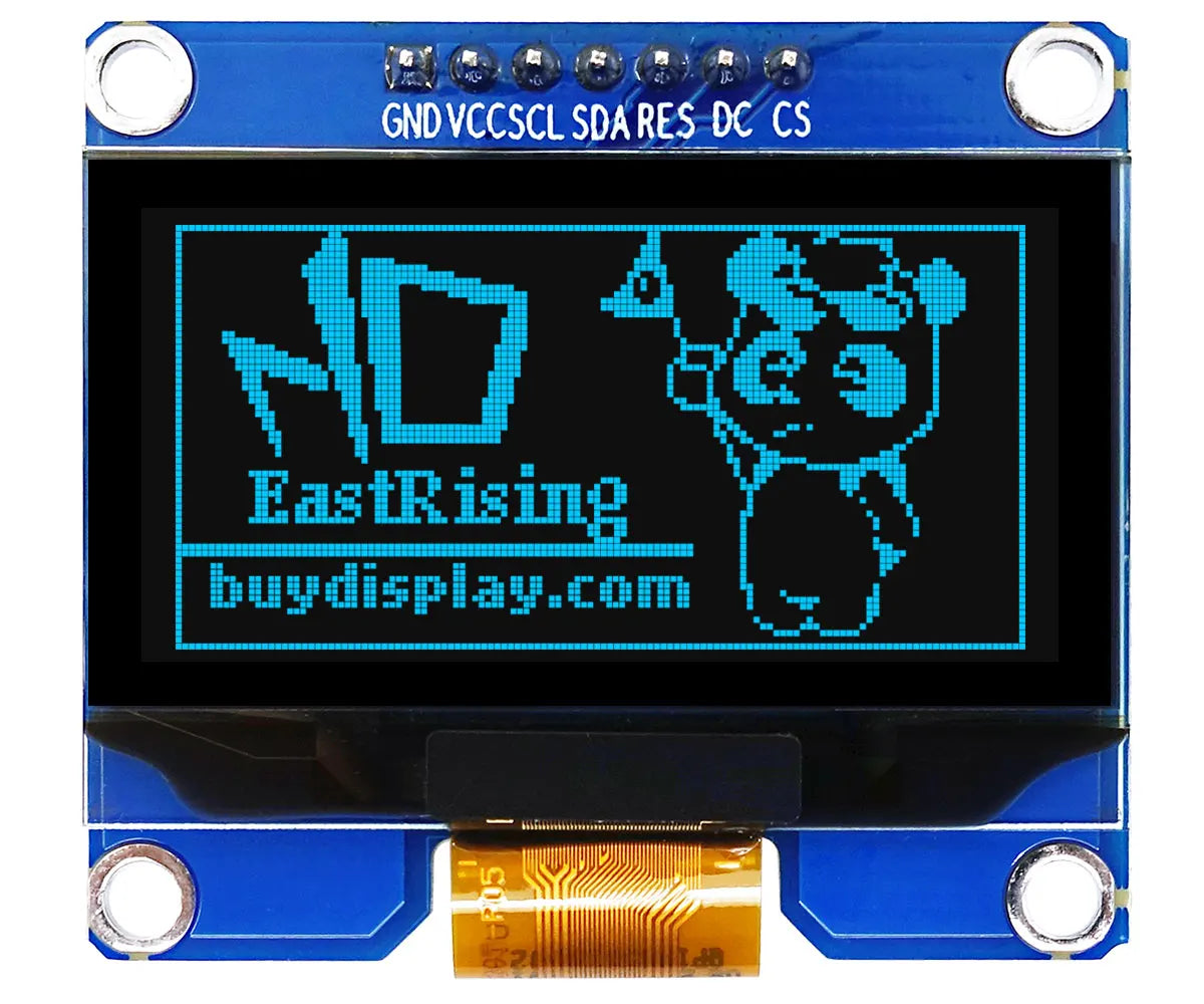 Serial SPI/I2C 1.54" inch White/Yellow/Blue Color OLED Display 128x64 Compatible With Arduino/Raspberry Pi
