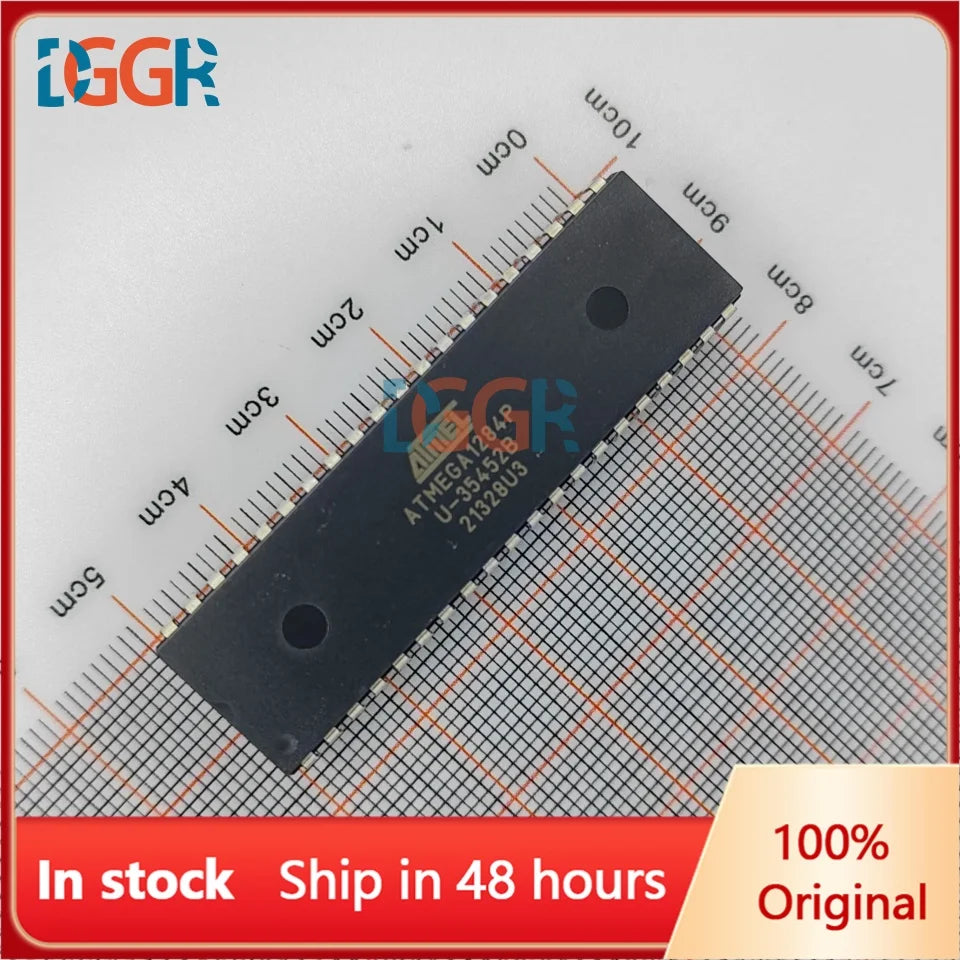 Original ATMEGA1284P-PU New MCU ATMEGA1284P DIP40 In Stock