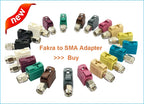 15CM 20CM 0.3M~7M Fakra C Male Plug to SMA Male GPS Antenna Fakra Extension Cable RG316 Pigtail Jumper for VW Seat Benz Ford