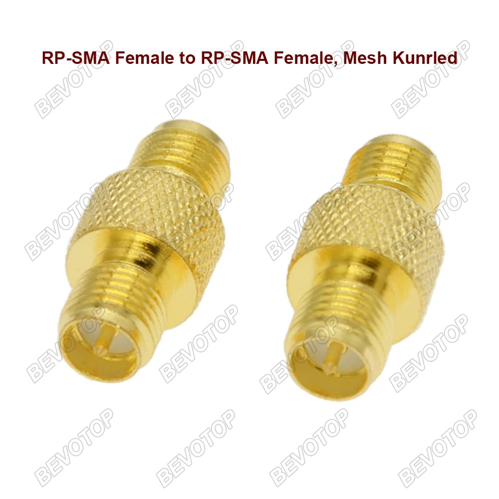 2 PCS/lot SMA / RP-SMA Female to Female jack For Raido Antenna SMA to SMA RF Coaxial Adapter Connector High Quality