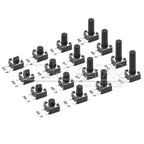 Tact Push Button Switch 12V Copper 4PIN DIP2 SMD Micro Switch 6X6X5 4.3 5 5.5 6 7 8 9 10 11 12 13 15MM TV Toys Home Use Button