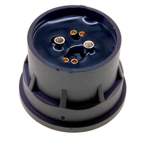 Waterproof Magnetic Circular Connector 18A 24V Male Female 4+2 Pin DC Power Charger Military-grade 12AWG Wire Threaded Gold Plat