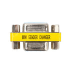 2/5PCS DB9 9Pin Male to Female/Male to Male/Female to Female/ Mini Gender Changer Adapter RS232 Serial plug Com Connector