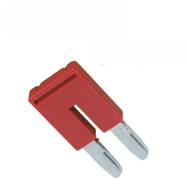 2/3/4/5/10 Seats Terminal Strip Jumper Plug-in Fixed Bridge PT ST UT DIN Rail Terminal Blocks center connection bar Accessories