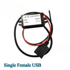 8-90V 12V 24V 48V 60V 72V 90V to 5V 5A 25WDC DC Step Down Converter Type-C Micro USB Buck Power Supply for Mobile Phone Charging