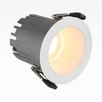 Recessed Zigbee DALI 5 CCT Switchable Matter Tuya BLE Smart LED Spotlight Dimmable Black White Aluminum Ceiling Lamp