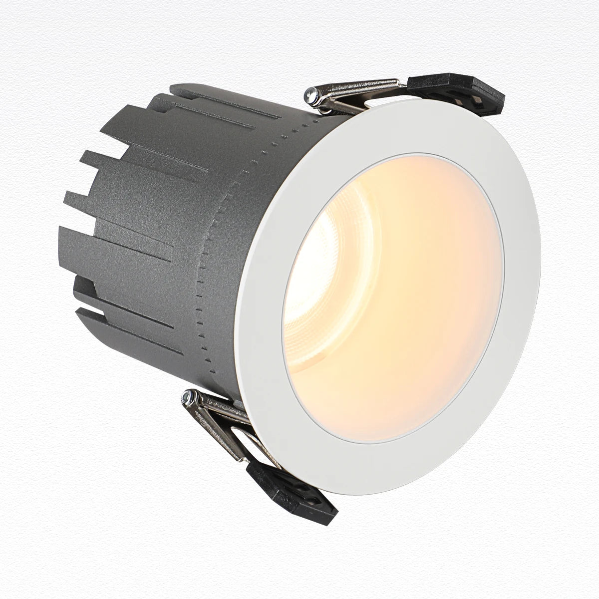 Recessed Zigbee DALI 5 CCT Switchable Matter Tuya BLE Smart LED Spotlight Dimmable Black White Aluminum Ceiling Lamp