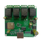 DTWONDER Smart WiFi Switch ESP32 Ethernet Relay Board Domoticz Home Assistant OpenHAB RS485 TCP UDP 4 Channel Timer IP Watchdog