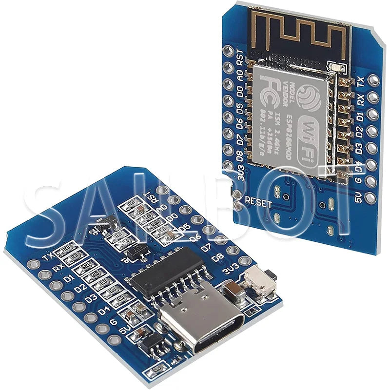 1-10PCS WeMos D1 Mini TYPE-C/Micro USB ESP8266 ESP-12F CH340G V2 Module WiFi D1 Mini Development Board 3.3V With Pin For Arduino
