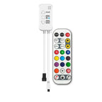 TUYA Addressable Controller With 24Keys Remote Control RGBIC Smartlife RGBIC LED Strip Controller Chase effect Work With Alexa