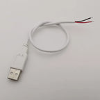2 Pin 4 Pin Wire 5V USB 2.0 A Male Female Power Plug Pigtail Cable Jack Charging Cord Extension Connector 0.3m 1m 2m
