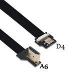 Camera 0.05M-1M FPC flexible cable drone aerial photo transmission FPV Micro HDMI to HDMI HD cable