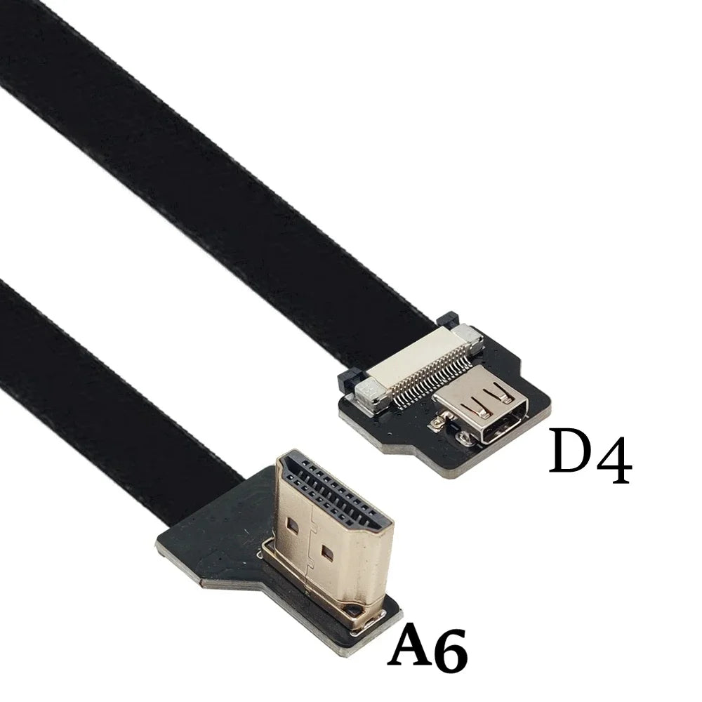 Camera 0.05M-1M FPC flexible cable drone aerial photo transmission FPV Micro HDMI to HDMI HD cable