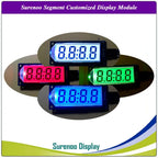 Surenoo 6-Digit "8 8 8.8.8.8" 7 Segment Digital 5V  LCD Module Display Screen Panel build-in HT1621 Controller w/ Backlight