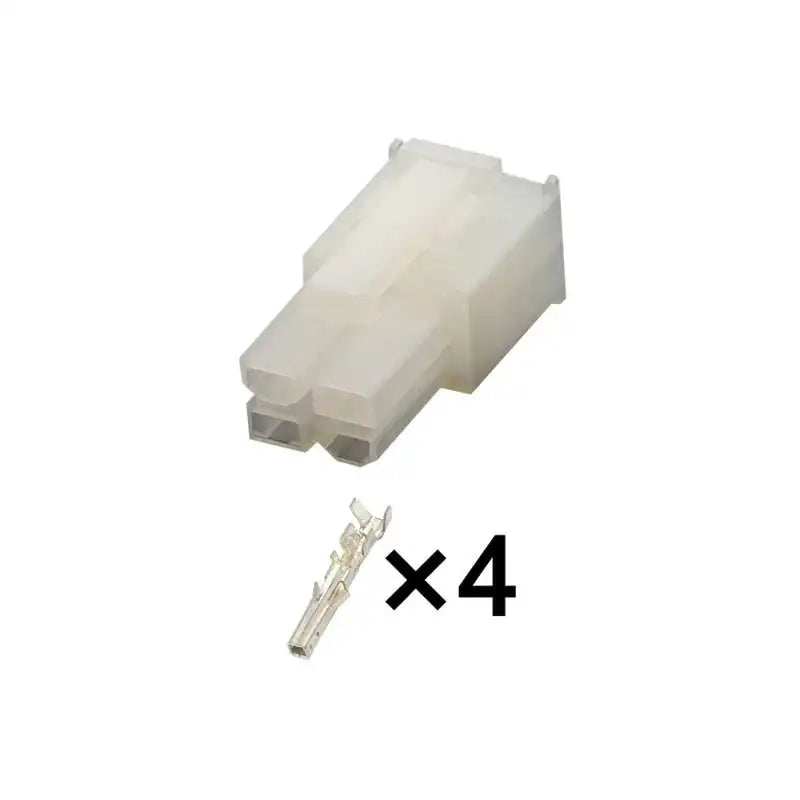 4.20mm 4pin 9012040/39012041 Radio Socket Automotive Connector Mini-Fit Terminals Harness Jr 5559 Spacing Rubber Shell