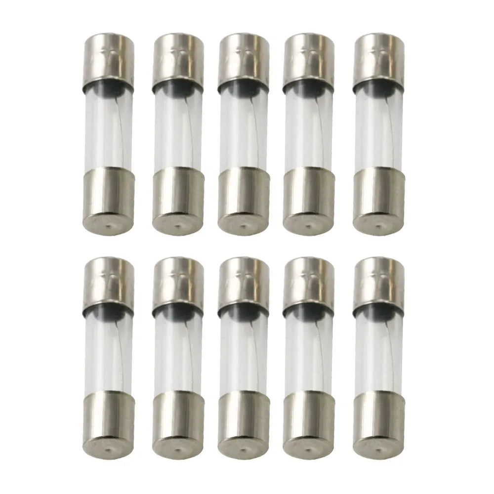 10Pcs/100Pcs 5*20mm 6*30mm Fast Blow Glass Tube Fuses 5x20 6x30 250V 0.1 0.5 1 2 3 3.15 4 5 6 7 8 10 12 15 20 25 30A AMP Fuse
