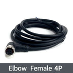 2Meters M12 sensor connector waterproof cable plug Male&Female 4 5 8 12Pin PVC Integrated injection molding M12 connectors
