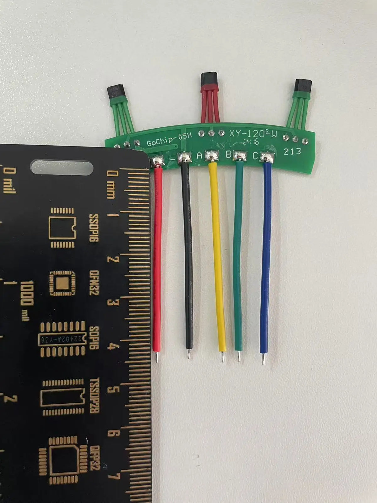 1 Piece of Electric Vehicle Hall Sensor Board Motor 213 Motor Energy-Saving Hall Board 1500-3000W 3466 3141 Original Board Hall Pcb
