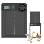 Upgraded 2nd Gen Automatic Pet Door Smart Timer Lift For Dogs Cats Cold Resistant Durable Pet House