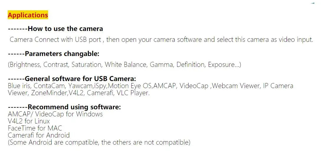 GXIVISION 16MP Ultra HD USB Camera, IMX298, Driver Free, MJPG 4656x 3496 10fps, Case Webcam With CS Lens, Document Scanner