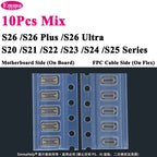 10-60Pcs Wifi Signal FPC On Board Flex Cable for SamSung S26 S25 S24 Plus S20 S21 S22 S23 Ultra Antenna FPC 2*6Pin 12Pin