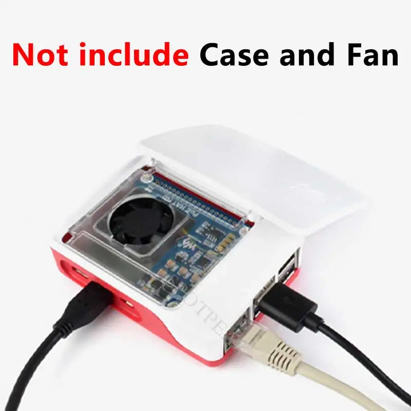 Raspberry Pi5 PoE MINI HAT G Power over RJ45 Ethernet 802.3af/at Moudle for Pi 5