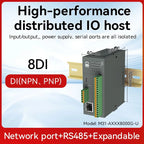 RS485 RJ45 DI/DO/AO/AI Distributed Remote IO Module CDEBYTE M31-U Series Modbus NEW Version Support PNP NPN DIP Free Splicing