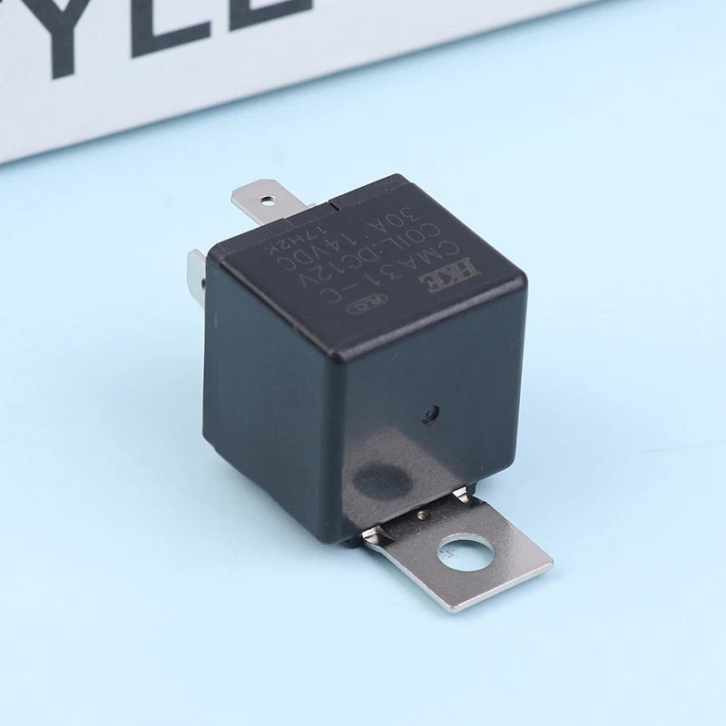 1Pc CMA31-C DC12V Waterproof Automotive Relay 12VDC 5Pin 30A With Backplate HKE Car Relay 12V 5Pin With Relay Socket