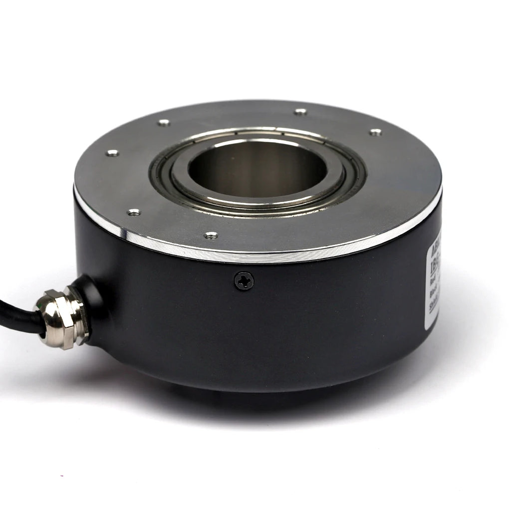 ABILKEEN Dia 80mm Photoelectricity Type Rotary Encoder with 20/22/25/28/30MM Through-Hole Shaft Rotary Encoder 10~2500 PPR
