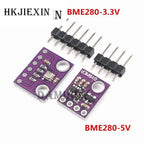 JX 5pcs/10pcs/BME280 5V 3.3V Digital Sensor Temperature Humidity Barometric Pressure Sensor Module I2C SPI 1.8-5V